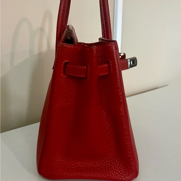 HERMES Togo Birkin 25 with Palladium Hardware - Picture 8 of 16
